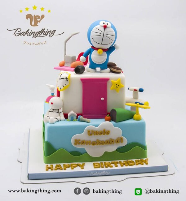 เค้ก 3 มิติ Doremon
