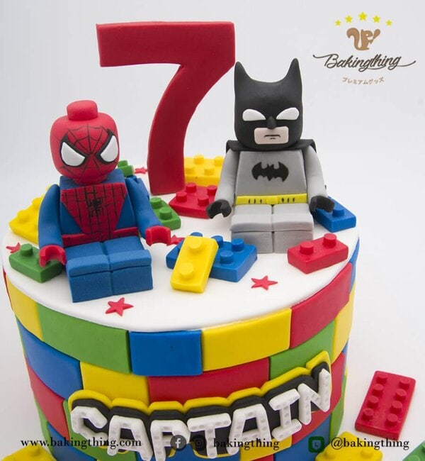 เค้ก 3 มิติ Lego