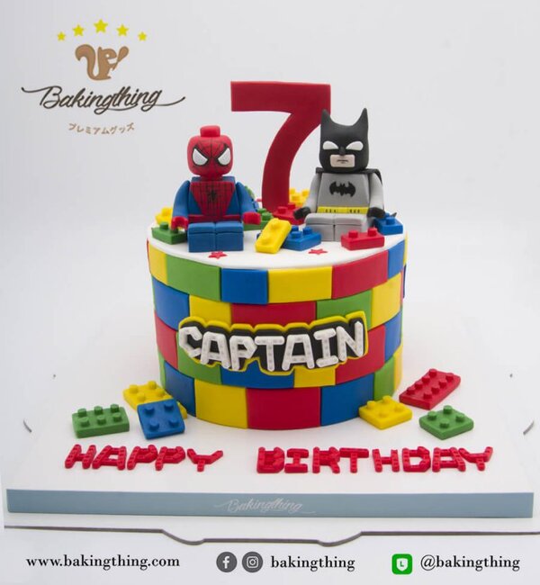 เค้ก 3 มิติ Lego