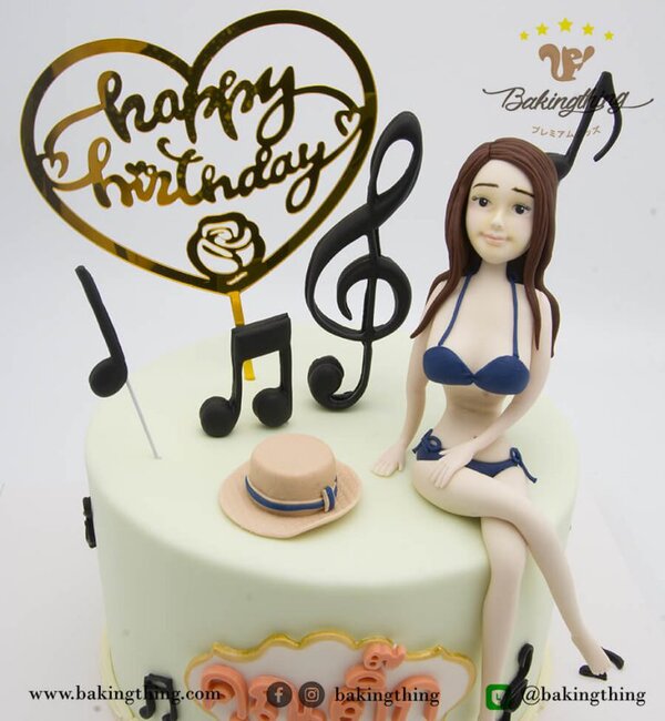 เค้ก 3 มิติ ผู้หญิง