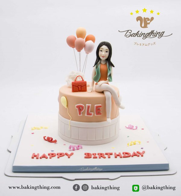 เค้ก 3 มิติ ผู้หญิง
