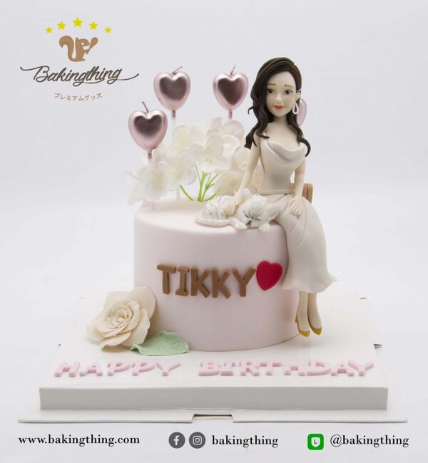 เค้ก 3 มิติ ผู้หญิง