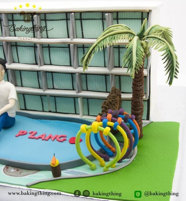 เค้ก 3 มิติ buidling