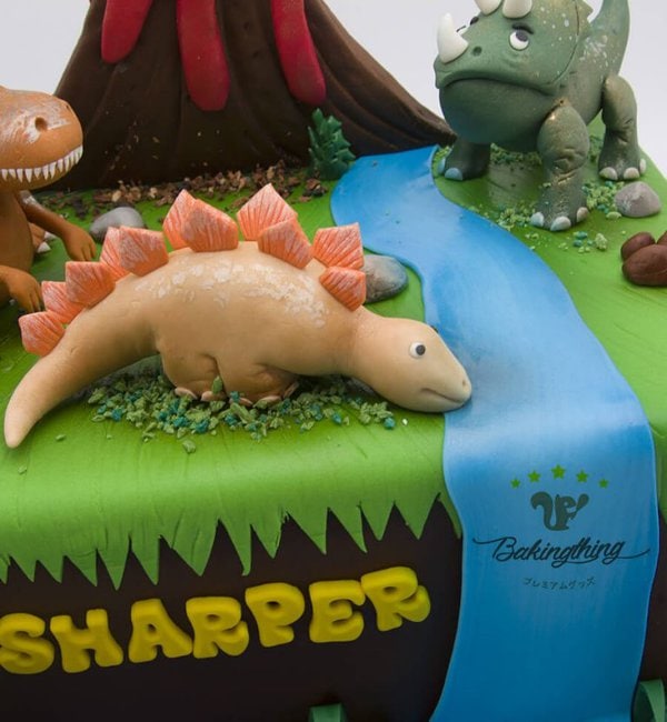 เค้ก 3 มิติ ไดโนเสาร์