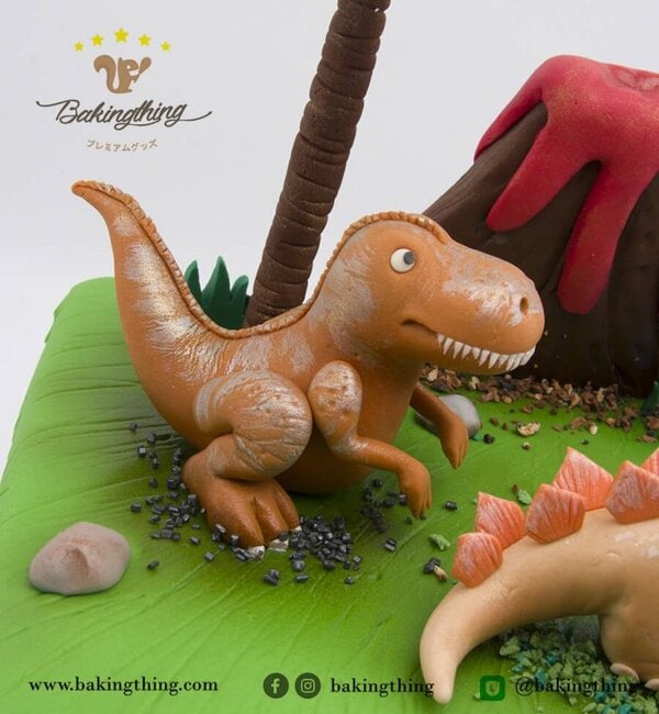 เค้ก 3 มิติ ไดโนเสาร์