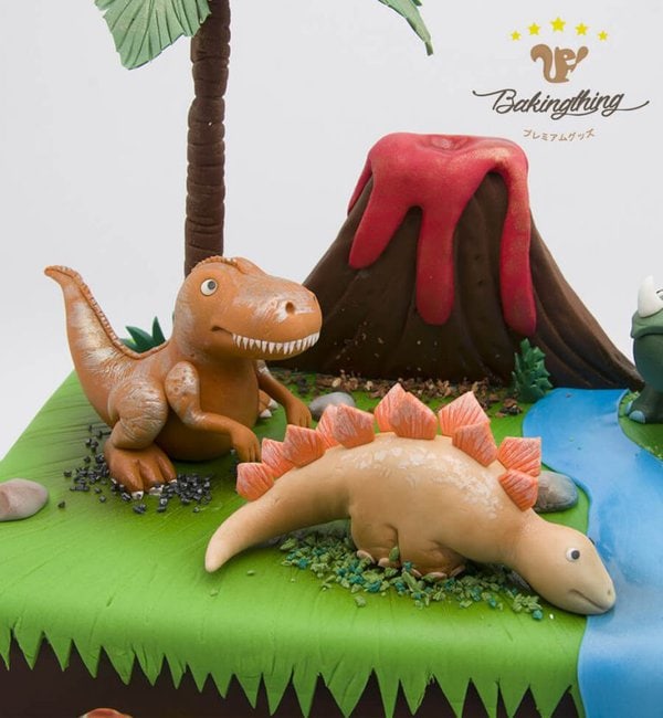 เค้ก 3 มิติ ไดโนเสาร์
