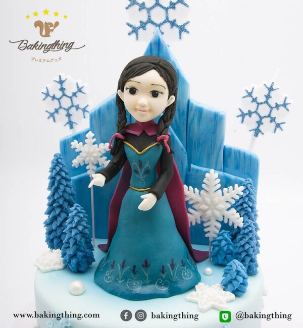 เค้ก 3 มิติ Anna Frozen