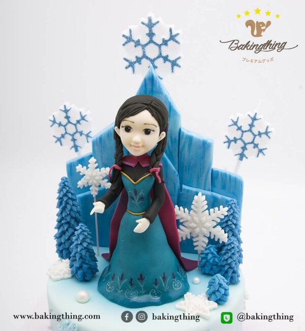 เค้ก 3 มิติ Anna Frozen