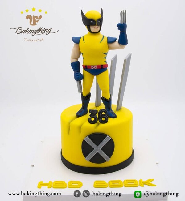 เค้ก 3 มิติ Wolfvalen