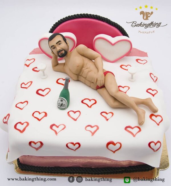 เค้ก 3 มิติ ผู้ชาย