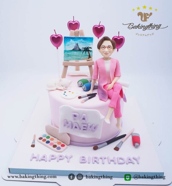 เค้ก 3 มิติ ผู้หญิง