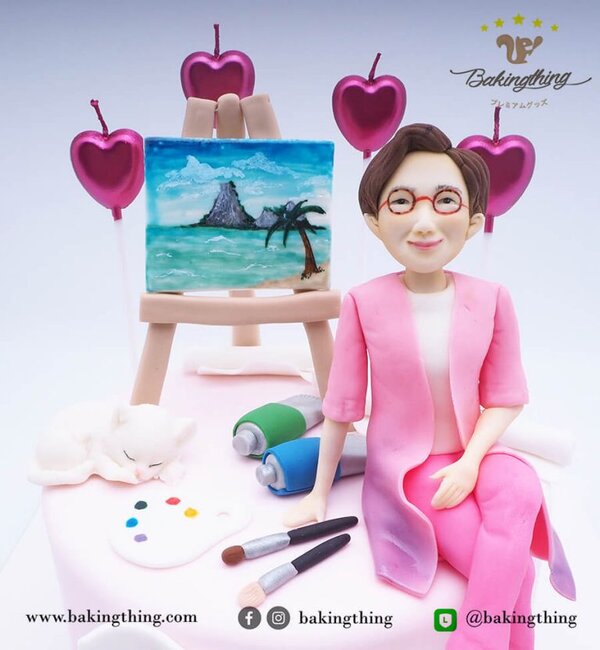 เค้ก 3 มิติ ผู้หญิง