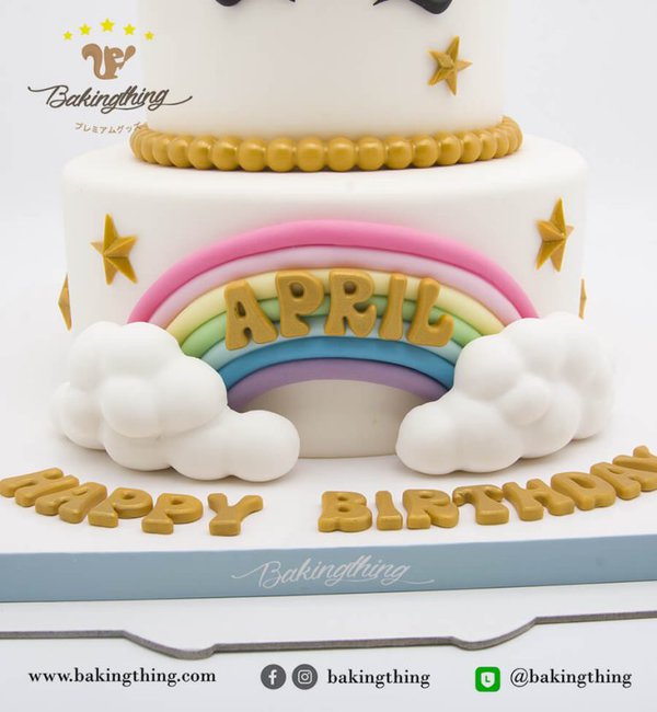 เค้ก 3 มิติ Unicorn