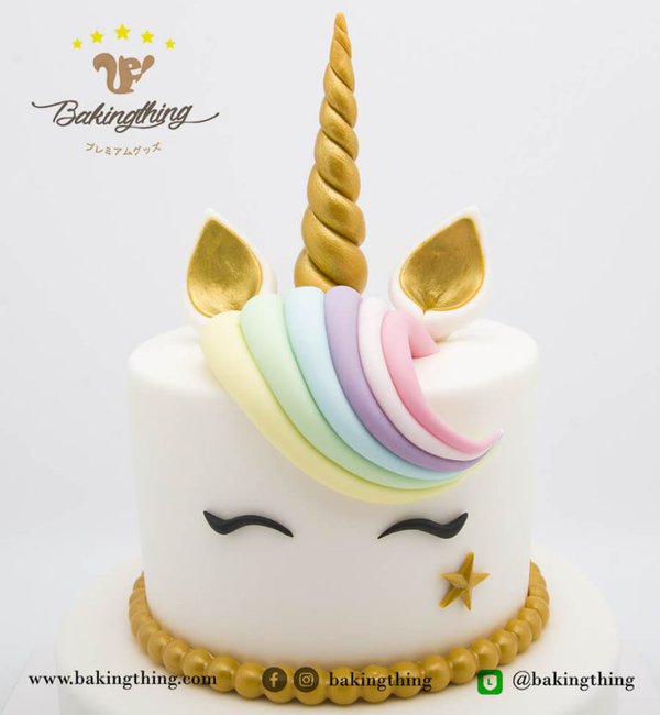 เค้ก 3 มิติ Unicorn