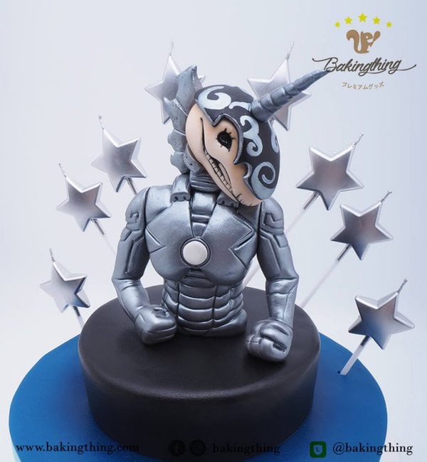 เค้ก 3 มิติ Iron man