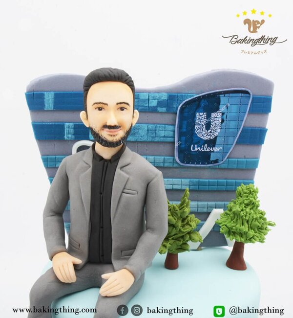 เค้ก 3 มิติ Unilever