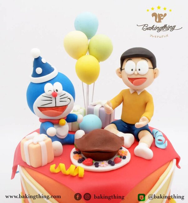 เค้ก 3 มิติ Doremon