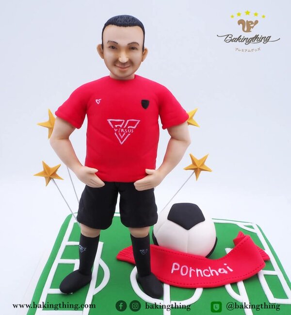 เค้ก 3 มิติ football