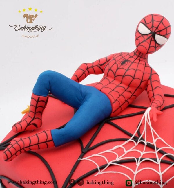 เค้ก 3 มิติ spiderman