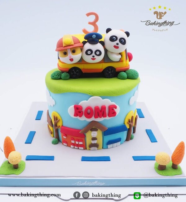 เค้ก 3 มิติ สวนสัตว์