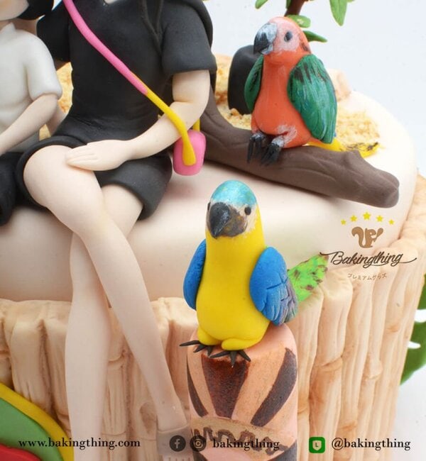 เค้ก 3 มิติ ครอบครัว