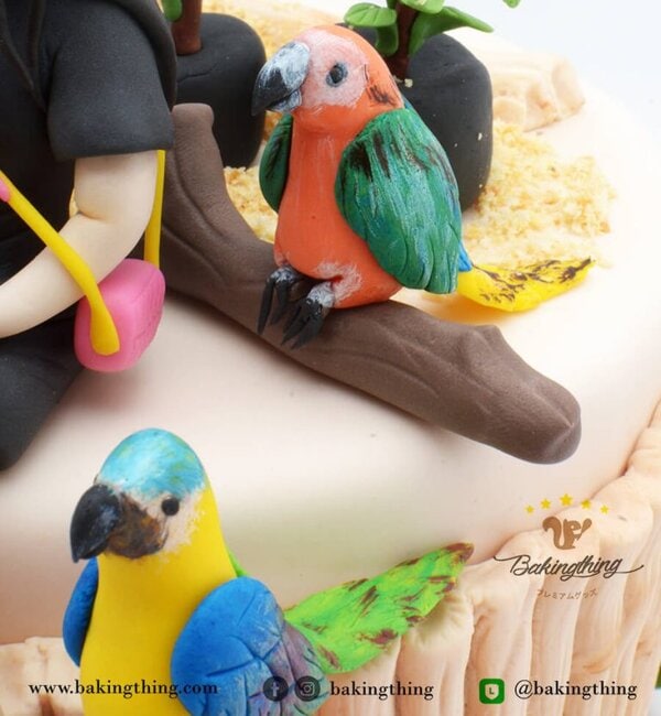 เค้ก 3 มิติ ครอบครัว