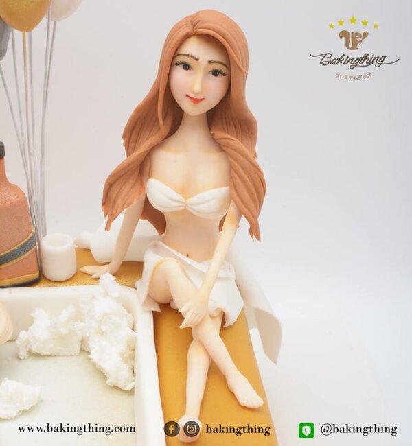 เค้กวันเกิด ผู้ชายลงอ่าง