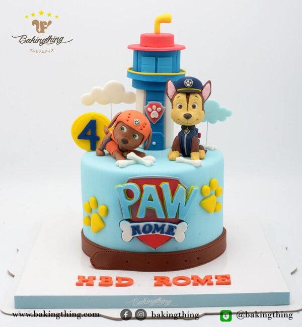 เค้ก 3 มิติ Paw Patrol