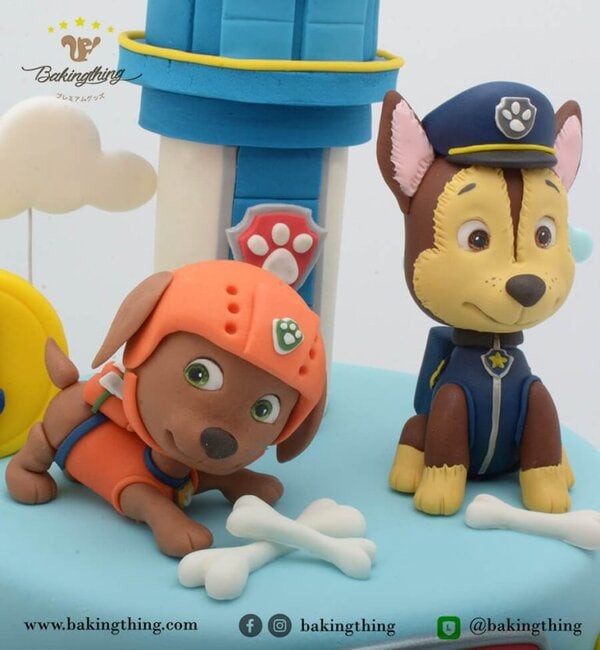เค้ก 3 มิติ Paw Patrol