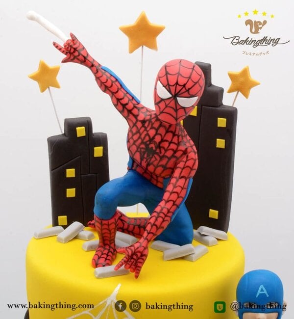 เค้ก 3 มิติ superhero