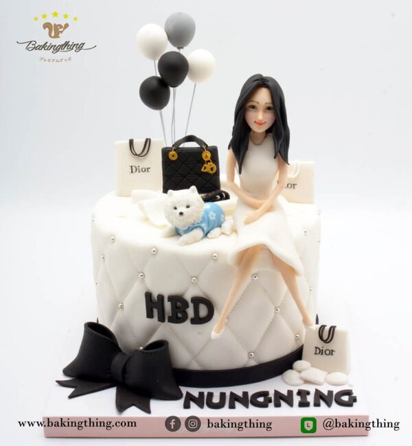 เค้กการ์ตูน หญิง