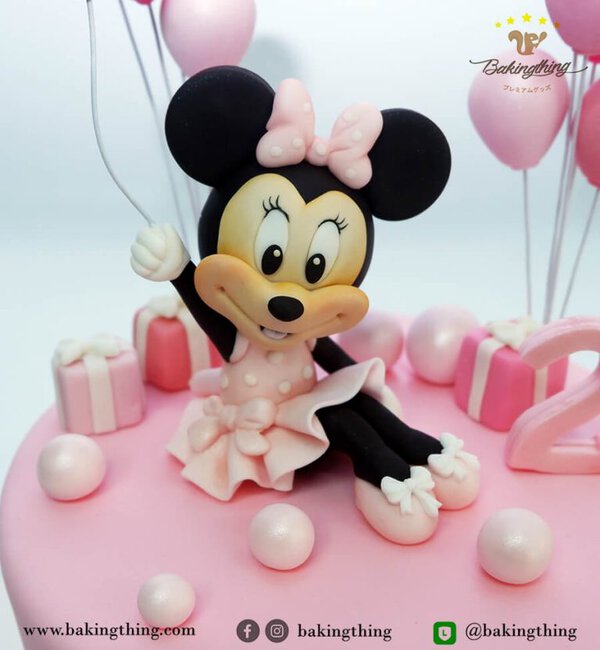 เค้กวันเกิด Minnie mouse