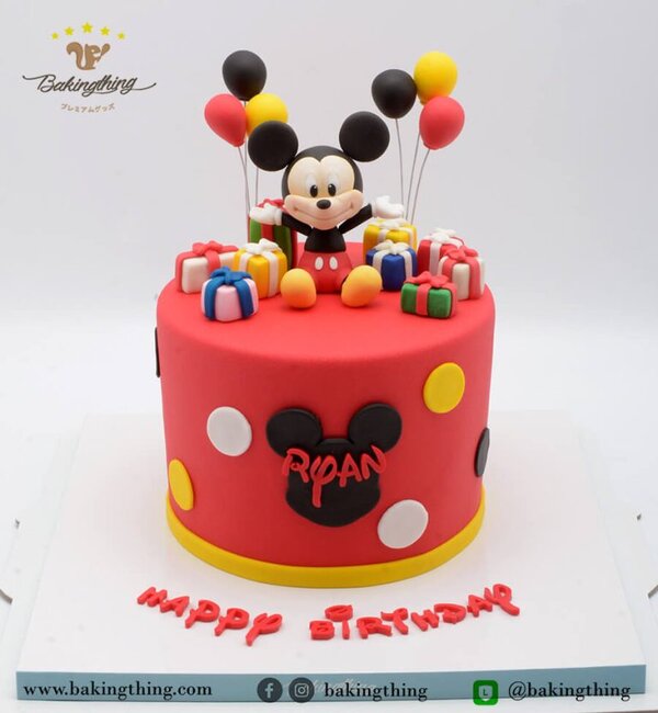 เค้กวันเกิด Mickey mouse