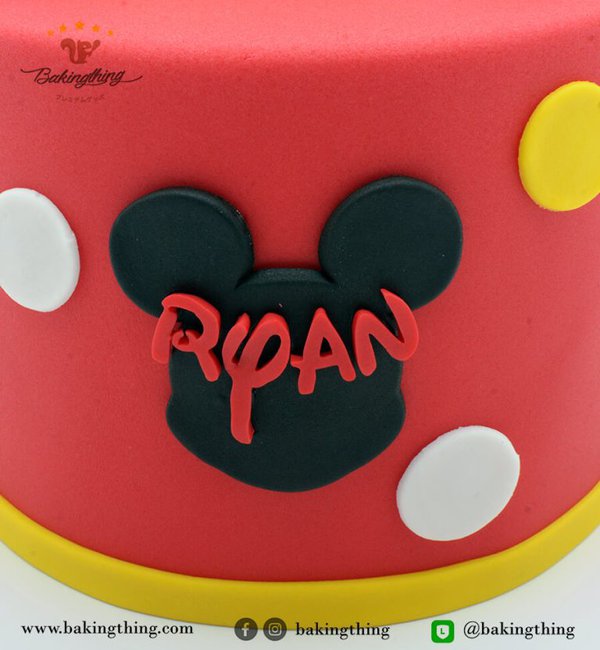 เค้กวันเกิด Mickey mouse