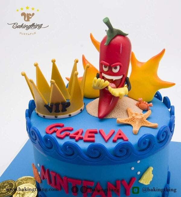 เค้กวันเกิด พริก