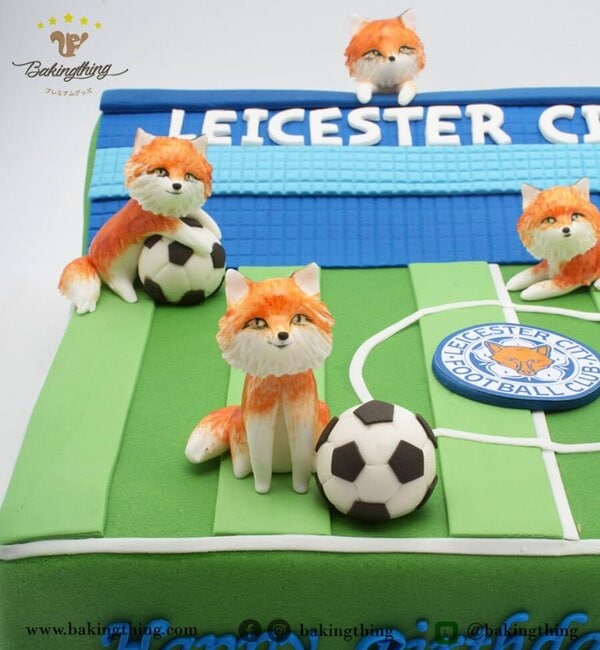 เค้กวันเกิด Leicester city