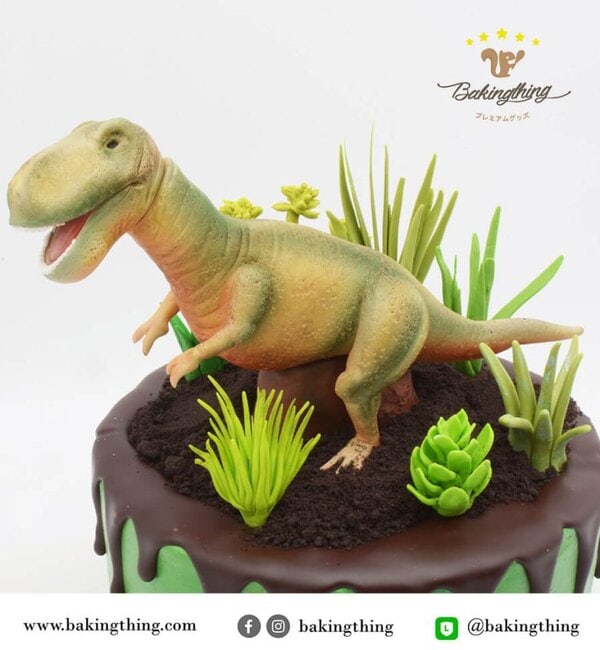 เค้ก 3 มิติ ไดโนเสาร์