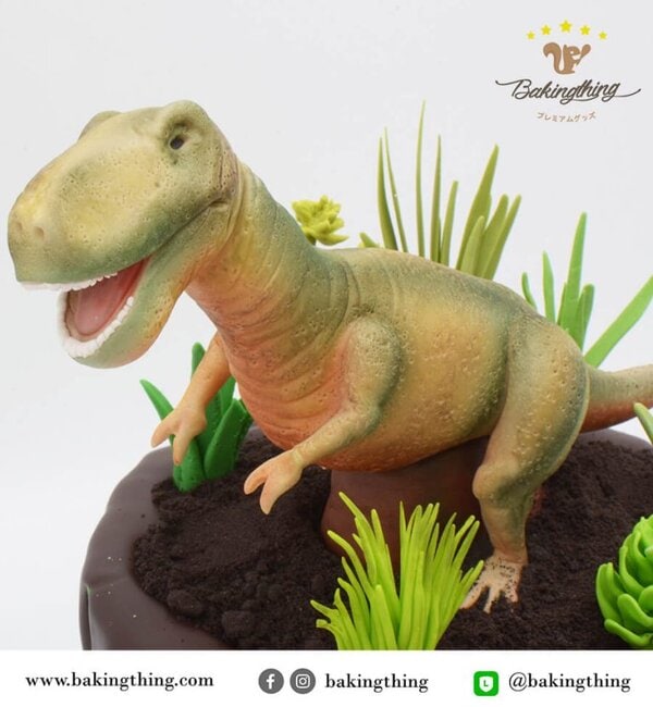 เค้ก 3 มิติ ไดโนเสาร์