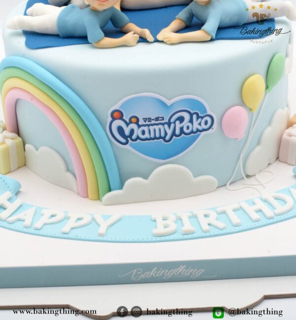 เค้ก 3 มิติ Mamy Poko
