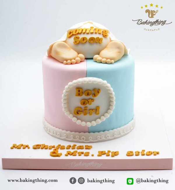 เค้ก 3 มิติ boy or girl