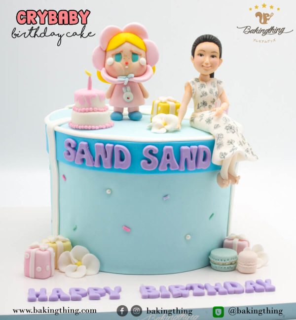 เค้ก 3 มิติ Crybaby