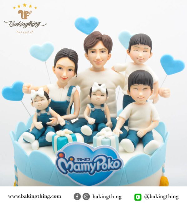 เค้ก 3 มิติ Mamy poko