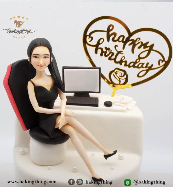 เค้ก 3 มิติ working woman