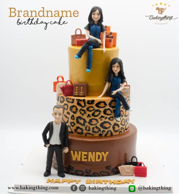 เค้ก 3 มิติ Leopard