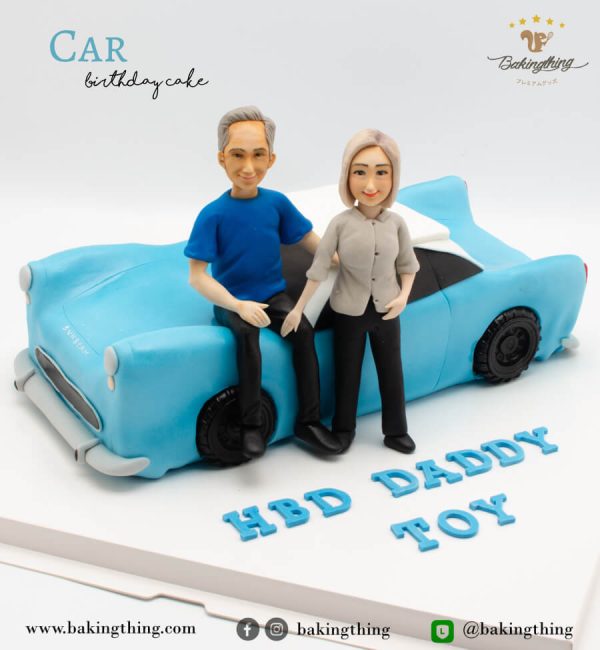 เค้ก 3 มิติ car
