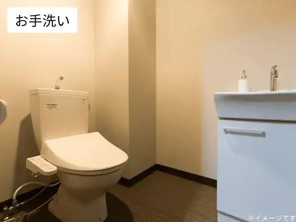 パーソナルジム リタスタイル長崎浜町店　お手洗いの写真