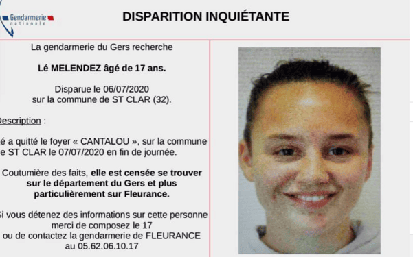 Fugue disparition inquiétante d’une jeune femme de 17 ans