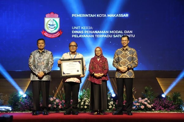 Pertama Kali, DPM-PTSP Kota Makassar Raih Predikat WBK dari KemenPAN-RB