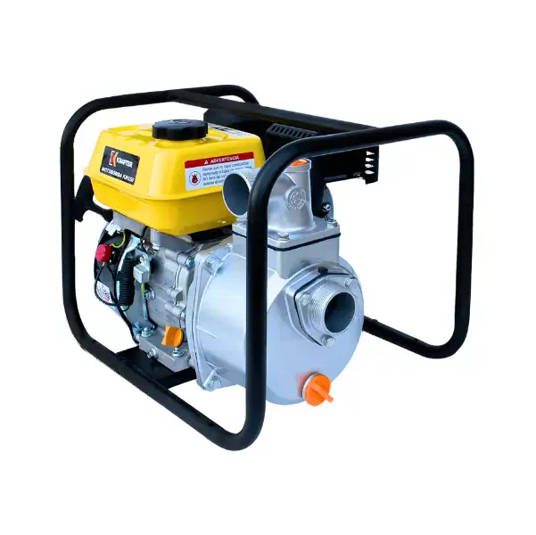 Motobomba, 2" x 2", Gasolina, Arranque Manual, 7 HP, Caudal máximo 500 L/m / Krafter KRG50