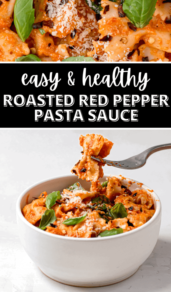 Roasted Red Pepper Pasta Sauce